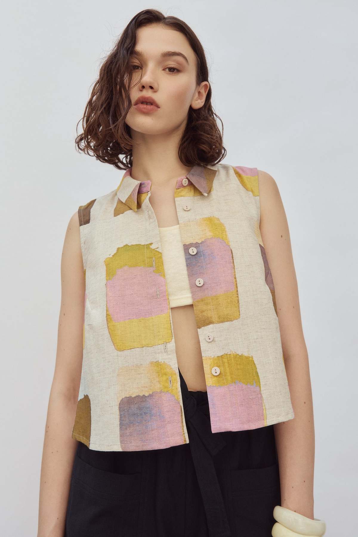 Eve Gravel Nikki Blouse - Image 1 of 4