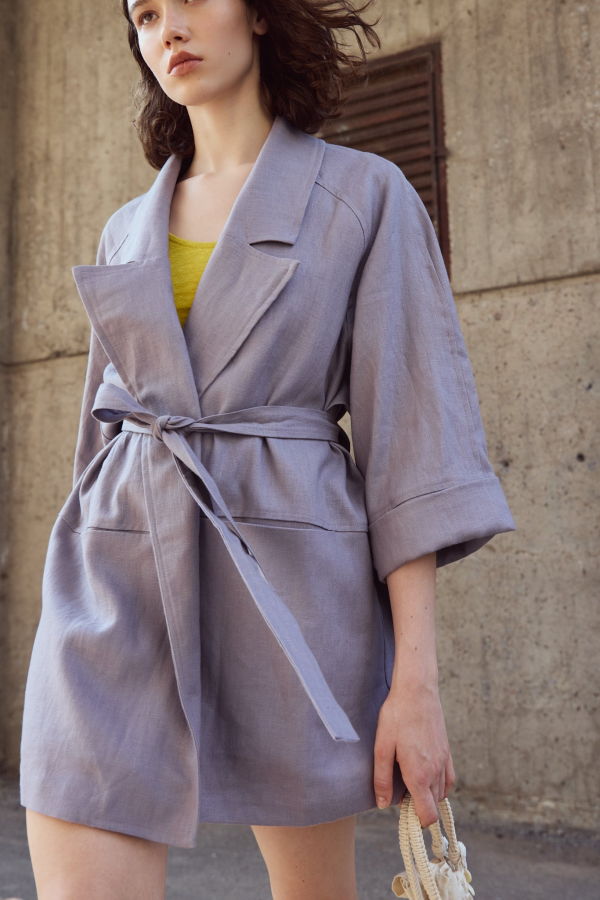 Eve Gravel Rick Trench Coat