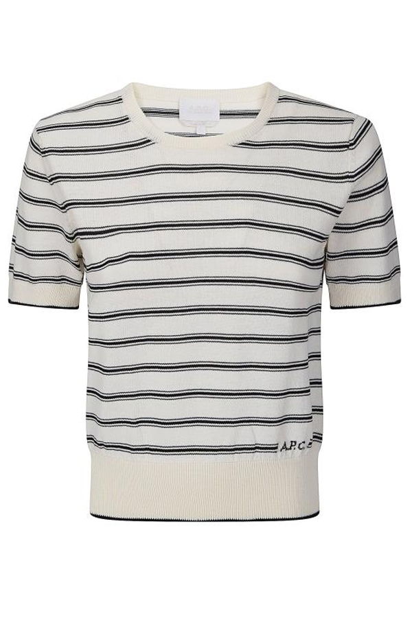 A.P.C. Sweater - Ecru Black