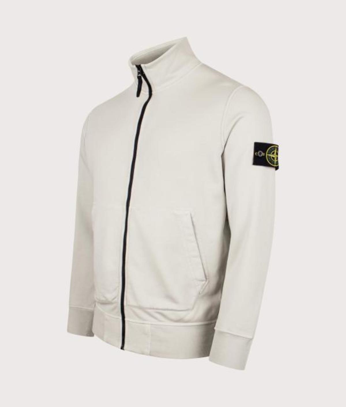 Stone Island Hoodie - Pearl Gray - Image 1 of 1