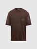 Acne Studios T-Shirt - CHOCOLATE BROWN - Thumbnail 1