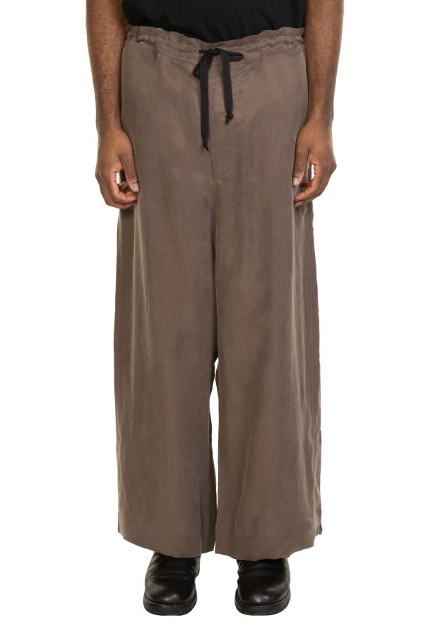 Peng Cupro Trousers Pants - Dust Brown
