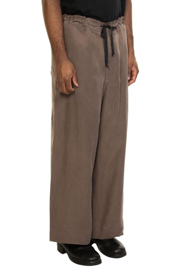 Peng Cupro Trousers Pants - Dust Brown