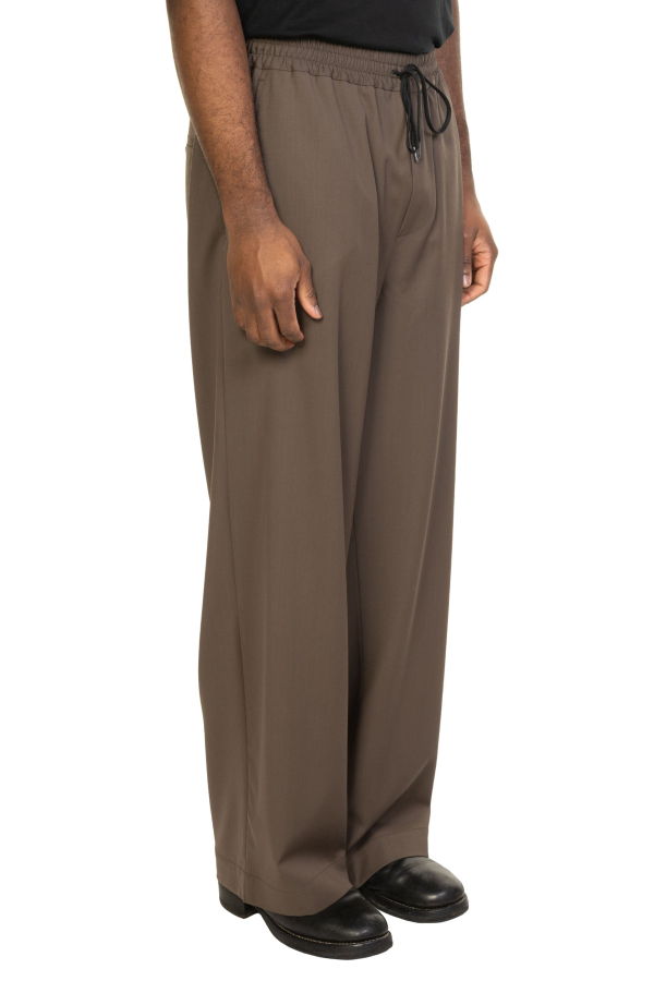 Isabel Benenato Light Wool Straight Pants