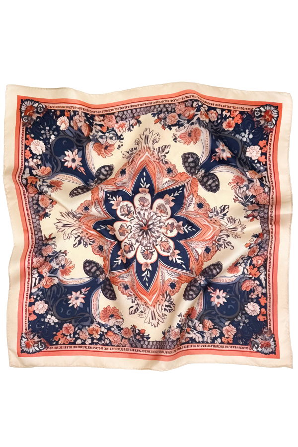 Krystell Barraza Amaryllis Silk Bandana