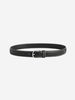 Totême Slim Grained Leather Belt - Black - Thumbnail 3