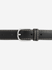 Totême Slim Grained Leather Belt - Black - Thumbnail 4