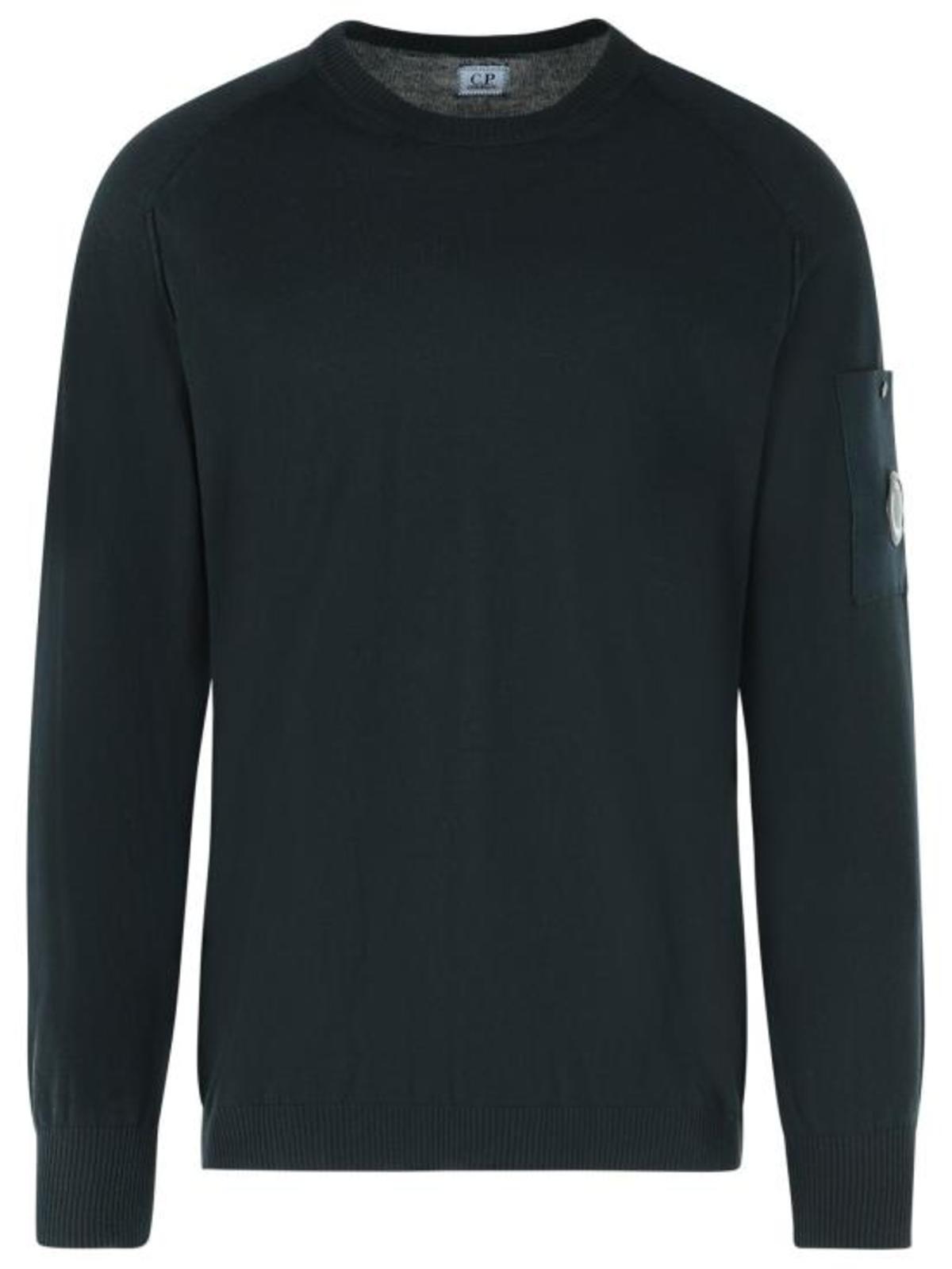 C.P. Company 20CMKN105A006323O999 Sweater - Black - Image 1 of 3