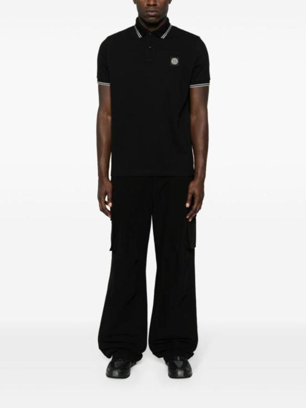 Stone Island Polo Shirt - Black