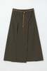 Hache Pannel Kaki Skirt - Kaki - Thumbnail 1