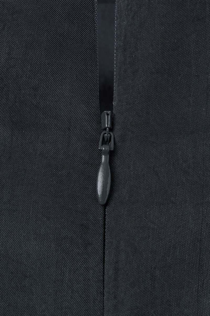 AMOMENTO Charcoal Raglan Cupro Top