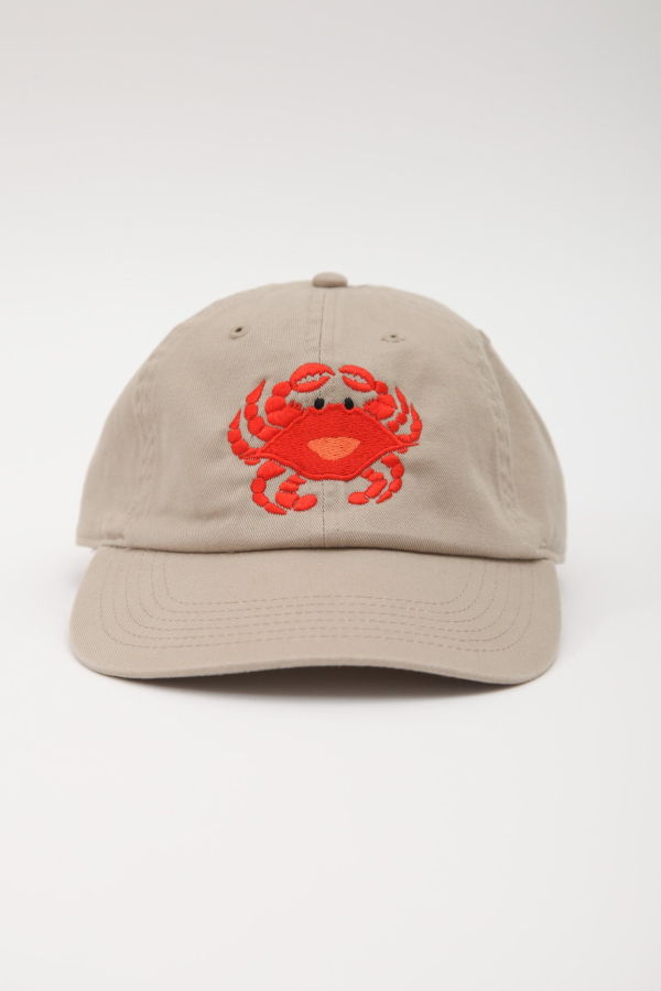 Gravel & Gold Crab Cap - Khaki