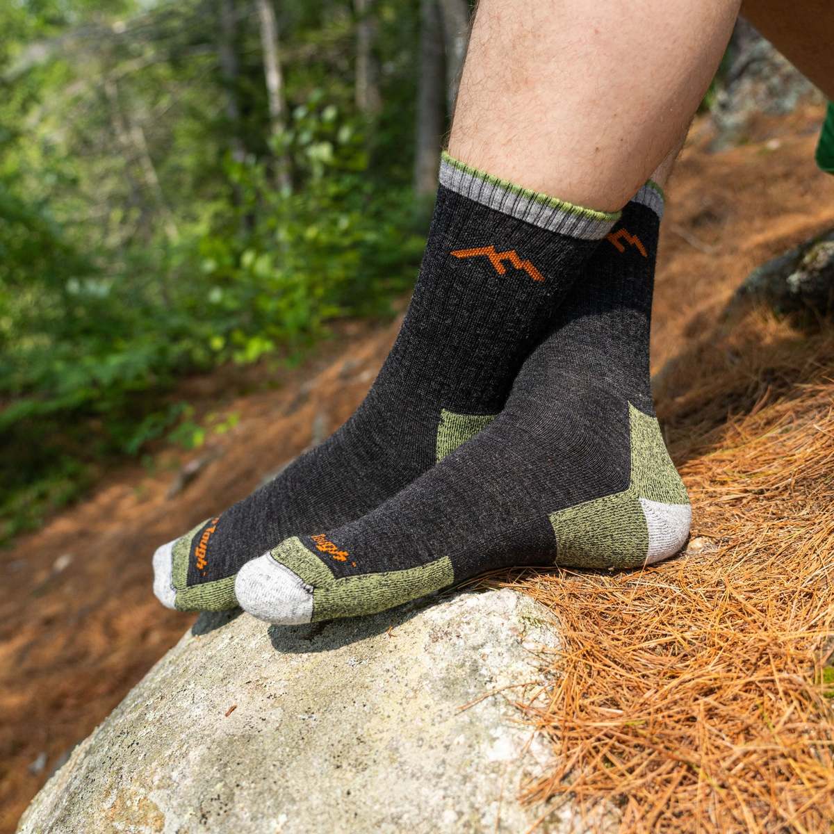 Darn Tough Hiker Micro Crew Midweight 1466 w/ Cushion Sock - Image 2 of 3