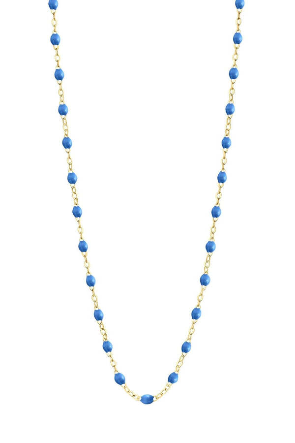 Gigi Clozeau Classic Gigi Necklace - Blue/Yellow Gold