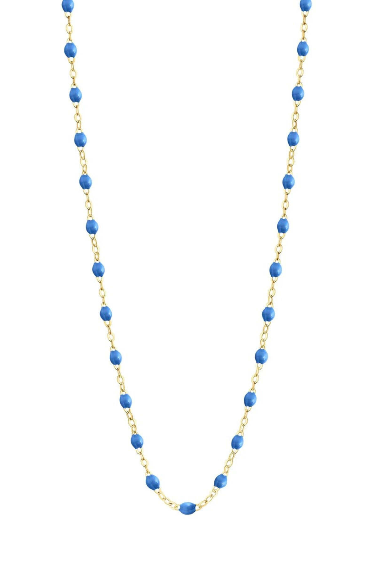 Gigi Clozeau Classic Gigi Necklace - Blue/Yellow Gold - Image 1 of 2