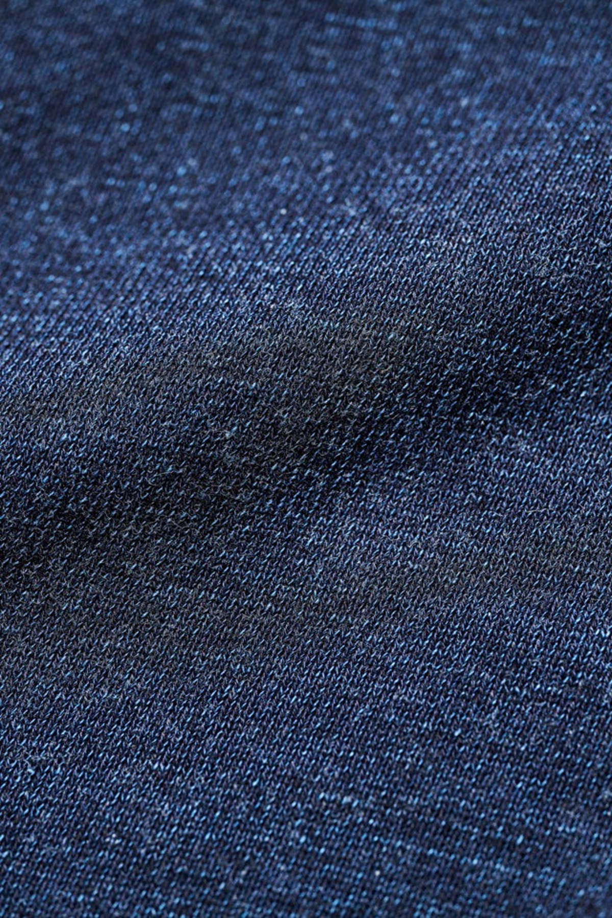 Pure Blue Japan 5410-ID Knitted Hoodie - Indigo - Image 5 of 9