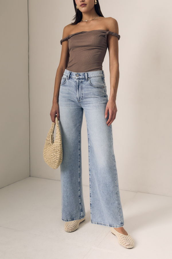Le Jean Alexa Boyfriend Jeans