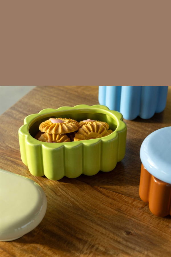 &Klevering Charlo Jar - Pear Green