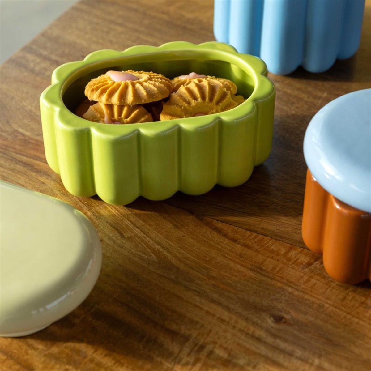 &Klevering Charlo Jar - Pear Green - Image 2 of 3