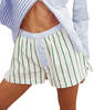 Lola Jane Striped Shorts - Thumbnail 1