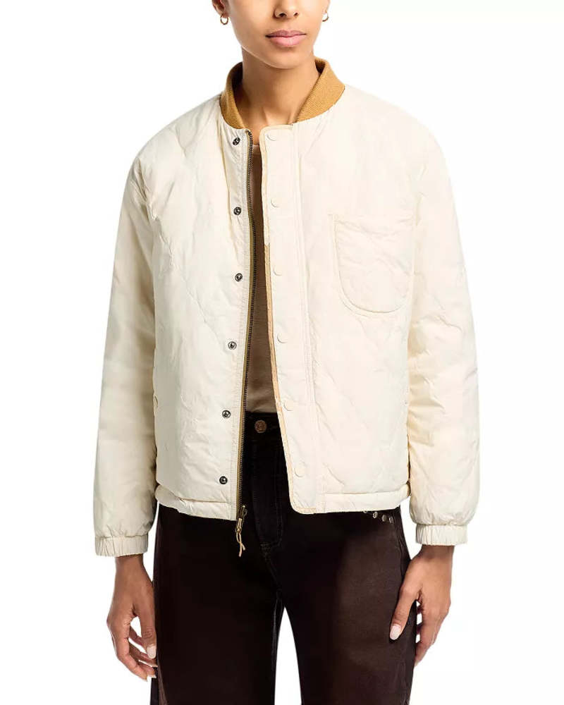 The Great. The Reversible Ultra Light Puffer Coat