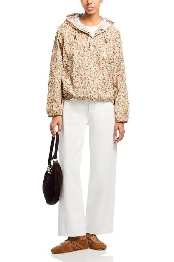 The Great. The Trailhead Pullover Sprouting Floral