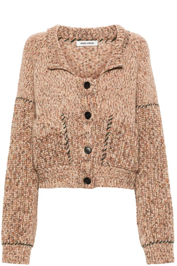 Henrik Vibskov Stitch Cardigan - Fall Mix