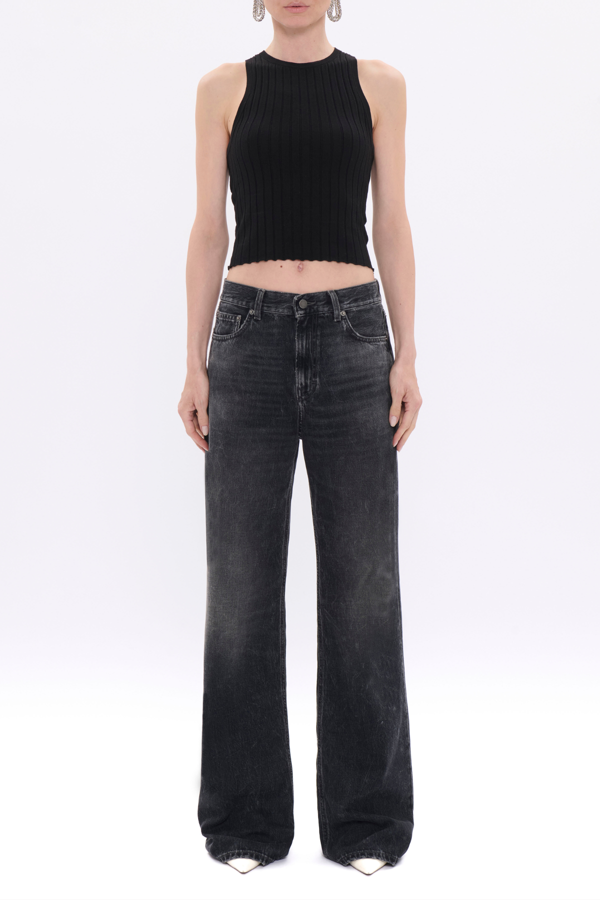 Haikure Korea Denim Jeans - Authentic Black - Image 2 of 2