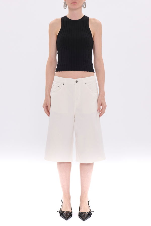 Haikure New Becky Twill Short - Off White