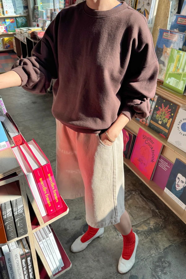 Le Bon Shoppe French Terry Core Sweatshirt