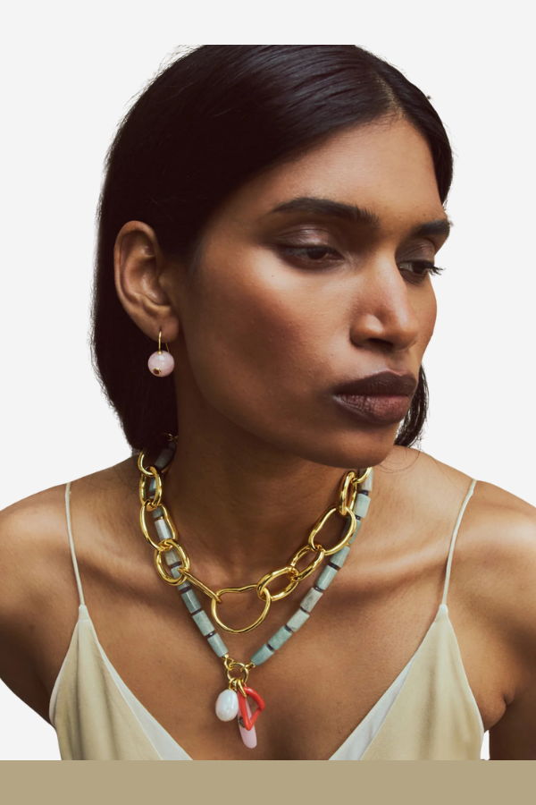 Lizzie Fortunato Porto Chain Necklace