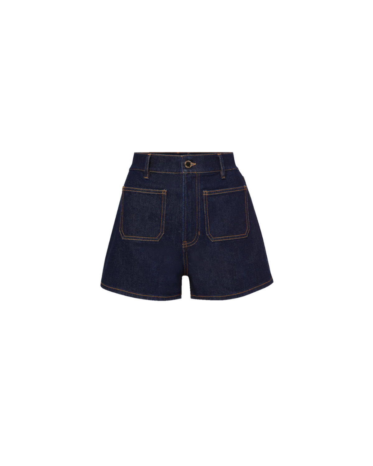 Veronica Beard Elijah Denim Shorts - Indigo Rinse - Image 1 of 6