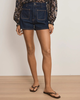 Veronica Beard Elijah Denim Shorts - Indigo Rinse - Thumbnail 2