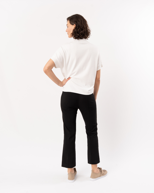 ELLIOTT LAUREN Patch Pocket Pull On Pant - Black