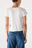 amo denim Jade Tee - White - Thumbnail 3