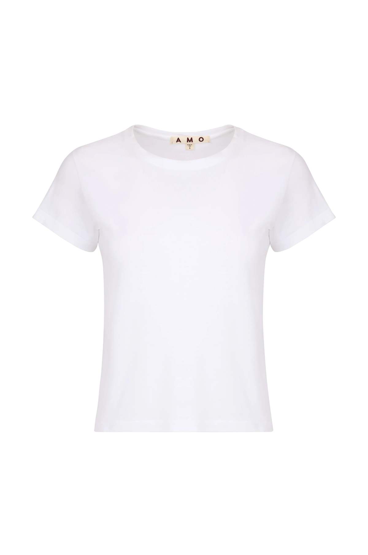 amo denim Jade Tee - White - Image 4 of 4