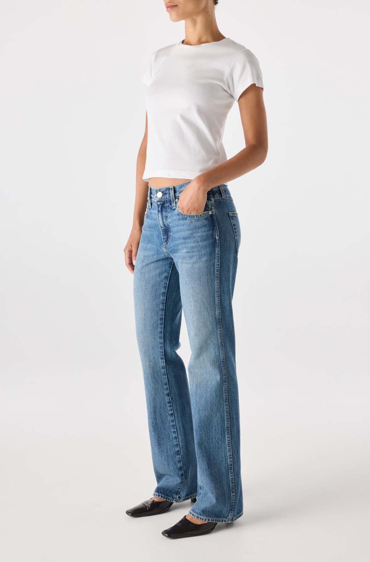 AMO Denim Marcenia Jeans - Murmur - Image 2 of 4