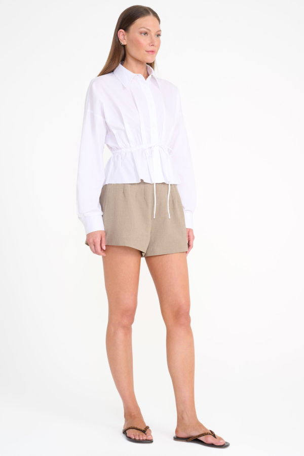 Staud Primrose Shirt - White