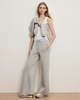 Veronica Beard Ernie Pant - Light Heather Grey - Thumbnail 1