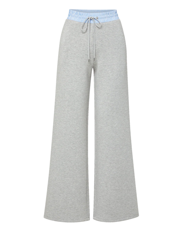 Veronica Beard Ernie Pant - Light Heather Grey