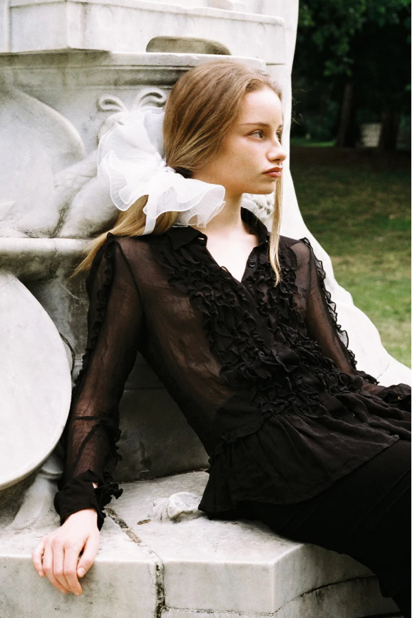 Merrma Orchid Scrunchie