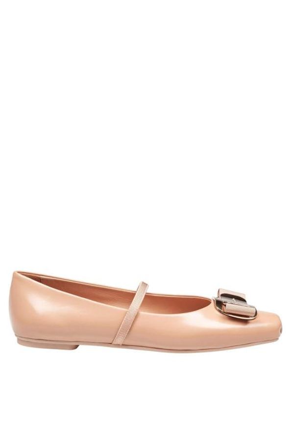 Ferragamo 01H345785210 Flat Shoes - Beige