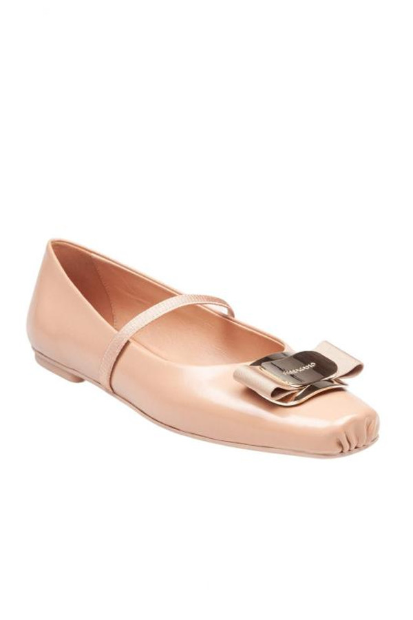 Ferragamo 01H345785210 Flat Shoes - Beige