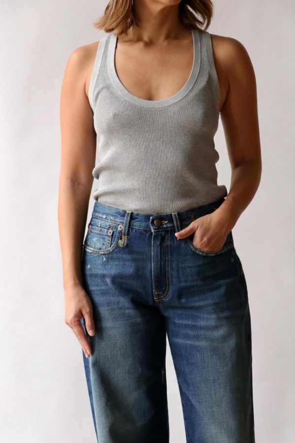 TWP First Layer Tank - Light Heather Grey