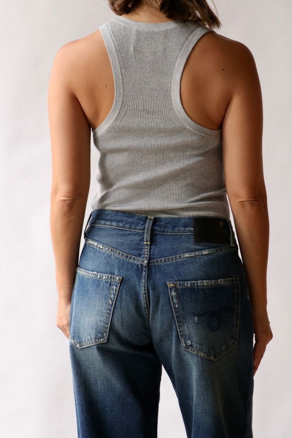 TWP First Layer Tank - Light Heather Grey