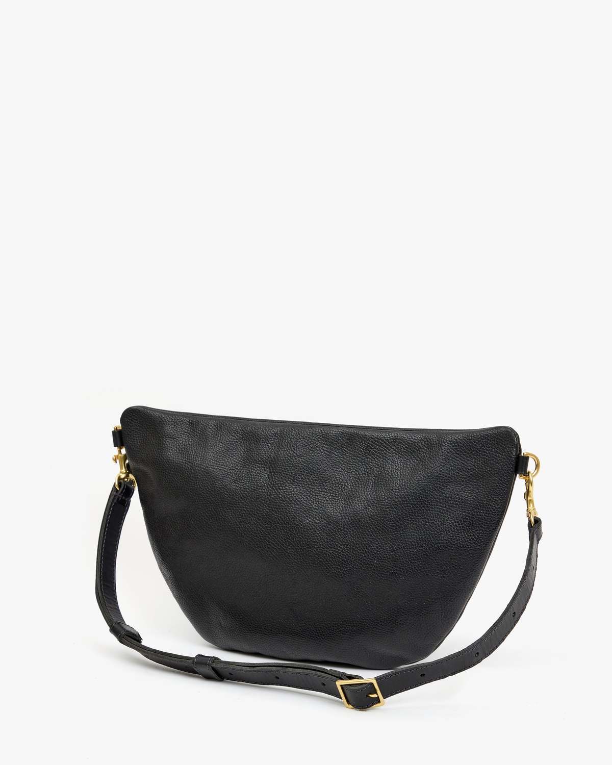 Clare V. Grande Fanny Bag - Black Petit Caviar - Image 3 of 3