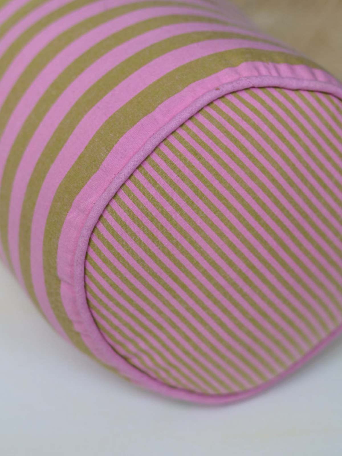 Mosey Me Lilac Sprout Bolster Cushion - Image 4 of 9