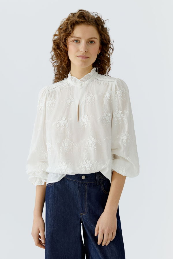 OUI FASHION Blouse Broderie Blouse