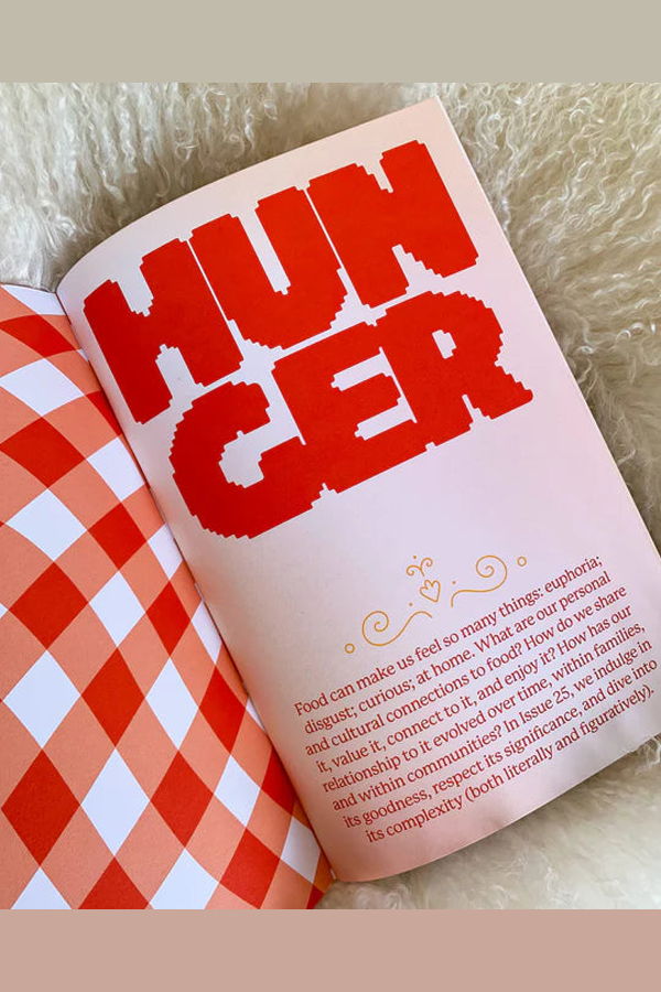 "Feels Zine Issue 25: Hunger" by Various Contributors Book