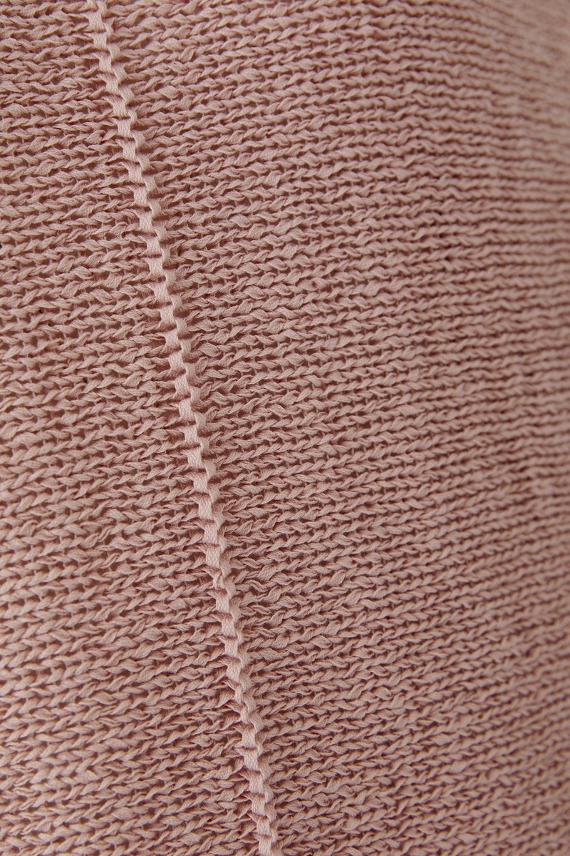 OUI FASHION Tricot Fil Ruban Sweater - Dusty Rose